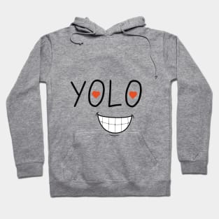 YOLO smile Hoodie